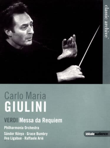 Verdi: Messa Da Requiem DVD (2013) Carlo Maria Giulini Cert E Pre-Owned Region 2