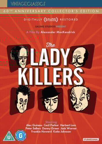 The Ladykillers DVD (2015) Alec Guinness, MacKendrick (DIR) Cert U Pre-Owned Region 2