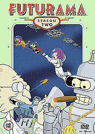 Futurama: Season 2 DVD (2002) Peter Avanzino Cert 12 4 Discs Pre-Owned Region 2