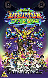 Digimon: The Movie DVD (2003) Jeff Nimoy Cert PG Pre-Owned Region 2