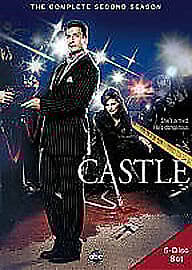 Castle: Seasons 1 And 2 DVD (2012) Nathan Fillion Cert 15 Pre-Owned Region 2