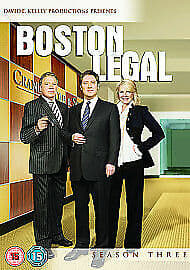 Boston Legal: Season 3 DVD (2008) James Spader Cert 15 6 Discs Pre-Owned Region 2