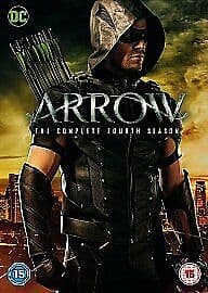 Arrow: The Complete Fourth Season DVD (2016) Stephen Amell Cert 15 5 Discs Pre-Owned Region 2