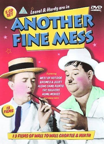 Laurel And Hardy: Another Fine Mess DVD Cert U 5 Discs Pre-Owned Region 2