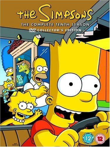 The Simpsons: The Complete Tenth Season DVD (2007) Matt Groening Cert 12 4 Pre-Owned Region 2