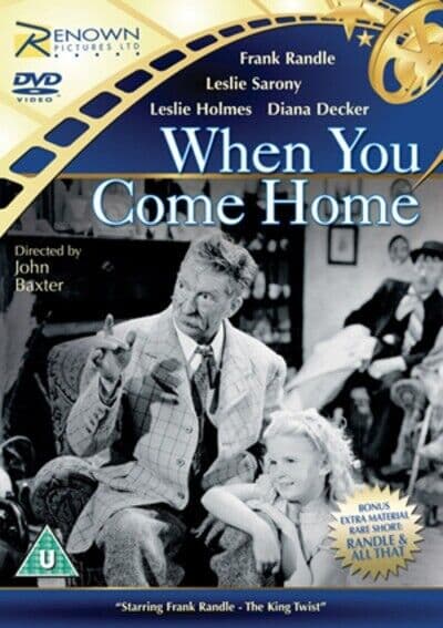 When You Come Home DVD (2011) Frank Randle, Baxter (DIR) Cert U Pre-Owned Region 2