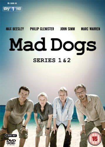 Mad Dogs: Series 1 And 2 DVD (2012) Max Beesley Cert 15 2 Discs Pre-Owned Region 2