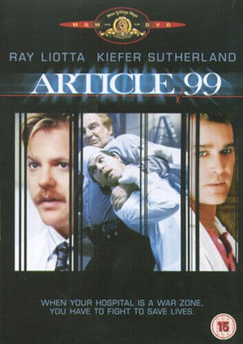 Article 99 DVD (2004) Ray Liotta, Deutch (DIR) Cert 15 Pre-Owned Region 2