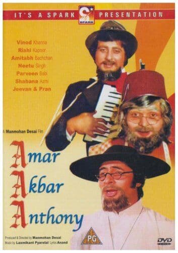 Amar Akbhar Anthony  DVD Pre-Owned Region 2