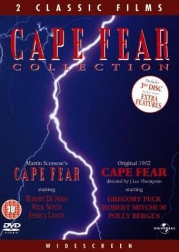 Cape Fear (1961)/Cape Fear (1991) DVD (2002) Robert Mitchum, Scorsese (DIR) Pre-Owned Region 2