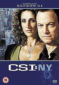 CSI New York: Complete Season 1 DVD (2010) Gary Sinise Cert 15 Pre-Owned Region 2