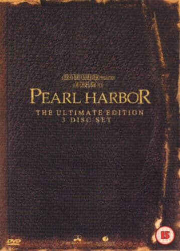 Pearl Harbor DVD (2002) Kate Beckinsale, Bay (DIR) Cert 12 3 Discs Pre-Owned Region 2