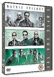 The Matrix Trilogy DVD (2007) Keanu Reeves, Hunt (DIR) Cert 15 3 Discs Pre-Owned Region 2