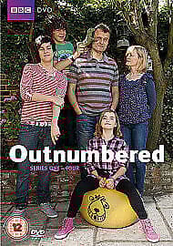 Outnumbered: Series 1-4 DVD (2011) Hugh Dennis Cert 12 6 Discs Pre-Owned Region 2