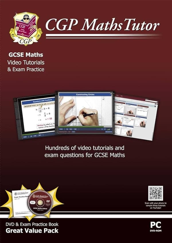 CGP Books : MathsTutor: GCSE DVD-ROM Tutorials And E Pre-Owned Region 2
