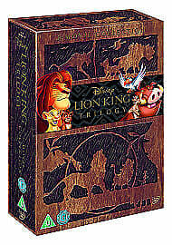 The Lion King Trilogy DVD (2011) Roger Allers Cert U 3 Discs Pre-Owned Region 2