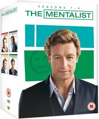 The Mentalist: Seasons 1-4 DVD (2012) Simon Baker Cert 15 21 Discs Pre-Owned Region 2