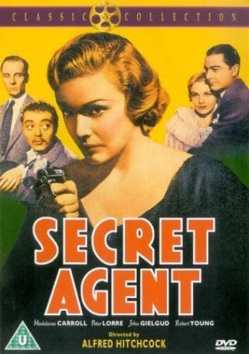 The Secret Agent DVD (2003) John Gielgud, Hitchcock (DIR) Cert U Pre-Owned Region 2