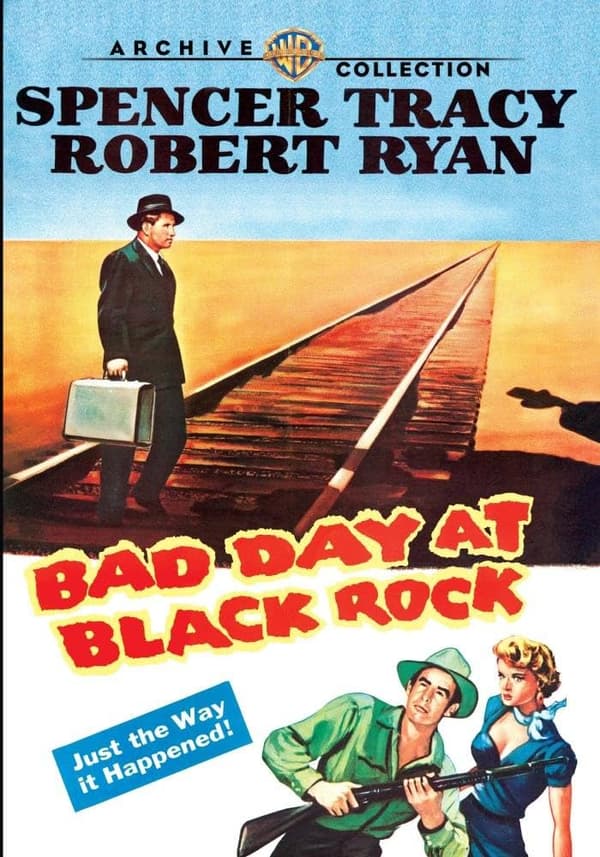 Cerny Den V Black Rock DVD / Bad Day At DVD Pre-Owned Region 2
