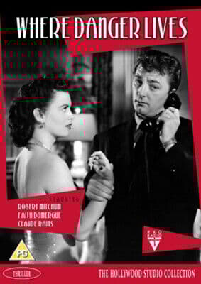 Where Danger Lives DVD (2012) Robert Mitchum, Farrow (DIR) Cert PG Pre-Owned Region 2