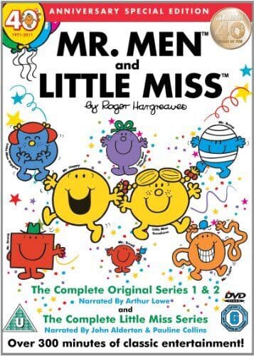 Mr. Men & Little Miss DVD (2006) Roger Hargreaves Cert U 2 Discs Pre-Owned Region 2