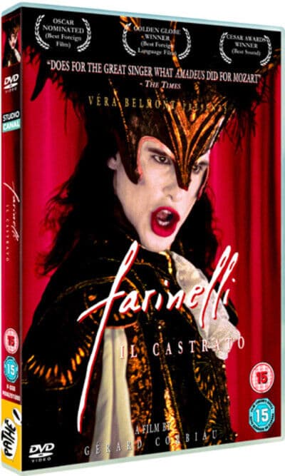 Farinelli - Il Castrato DVD (2006) Stefano Dionisi, Corbiau (DIR) Cert 15 Pre-Owned Region 2