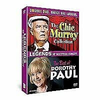 Legends Of Scottish Comedy DVD (2019) Chic Murray Cert E 4 Discs Pre-Owned Region 2
