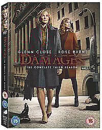 Damages: Seasons 1-3 DVD (2010) Glenn Close Cert 15 9 Discs Pre-Owned Region 2