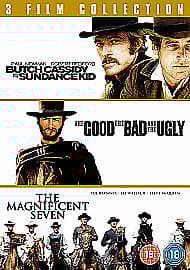Butch Cassidy And The Sundance Kid/The Good, The Bad… DVD (2011) Paul Newman, Pre-Owned Region 2