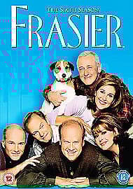 Frasier: The Complete Season 6 DVD (2007) Kelsey Grammer, Fryman (DIR) Cert 12 Pre-Owned Region 2
