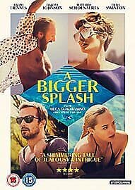 A Bigger Splash DVD (2016) Tilda Swinton, Guadagnino (DIR) Cert 15 Pre-Owned Region 2
