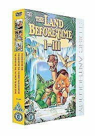 The Land Before Time 1-3 DVD (2006) Don Bluth Cert U Pre-Owned Region 2