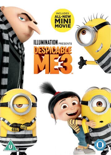 Despicable Me 3 DVD (2017) Kyle Balda, Coffin (DIR) Cert U Pre-Owned Region 2