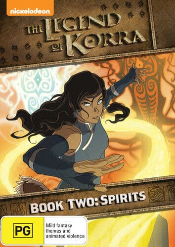 The Legend Of Korra: Book Two - Spirits DVD (2014) Michael Dante DiMartino 2 Pre-Owned Region 2