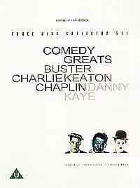 Comedy Greats: Buster Keaton/Charlie Chaplin/Danny Kaye (Box Set) DVD (2003) Pre-Owned Region 2