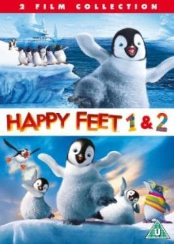 Happy Feet 1 & 2 DVD (2012) George Miller, Coleman (DIR) Cert U 2 Discs Pre-Owned Region 2