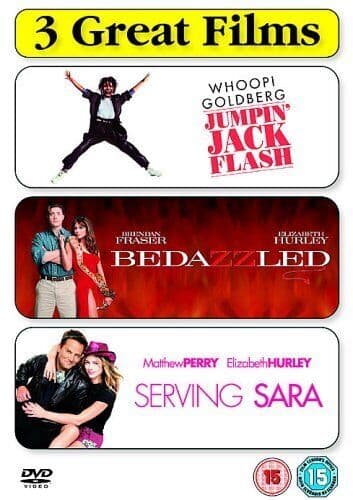 Bedazzled/Jumpin’ Jack Flash/Serving Sara DVD (2007) Matthew Perry, Marshall Pre-Owned Region 2