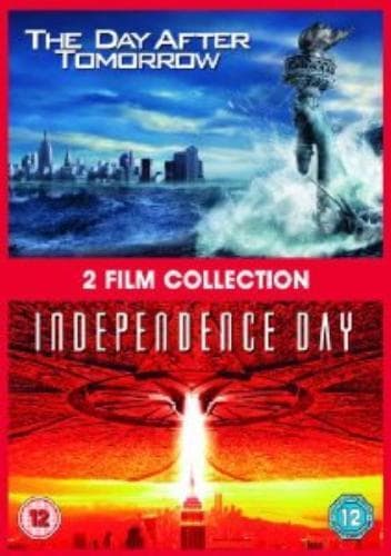 The Day After Tomorrow/Independence Day DVD (2010) Dennis Quaid, Emmerich (DIR) Pre-Owned Region 2