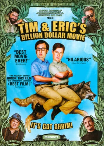 Tim & Erics: Billion Dollar Movie  DVD Pre-Owned Region 2