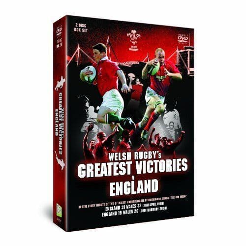 Welsh Rugby’s Greatest Victories Vs England DVD Cert E Pre-Owned Region 2