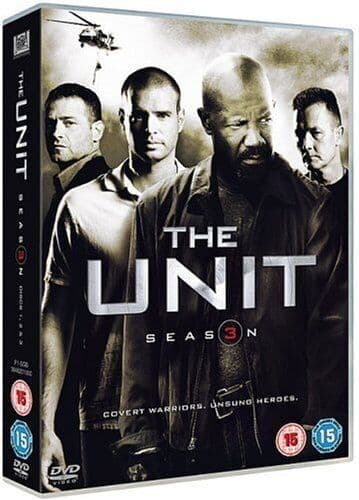 The Unit: Season 3 DVD (2008) Scott Foley Cert 15 3 Discs Pre-Owned Region 2