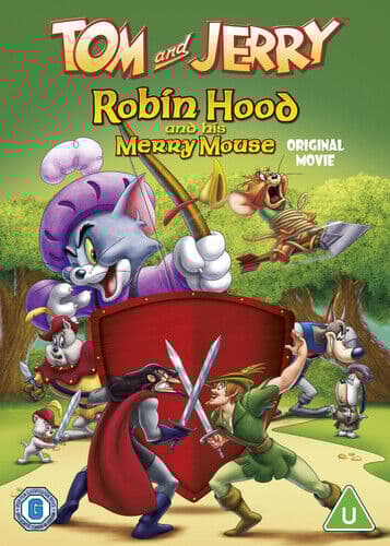 Tom And Jerry: Robin Hood And His Merry Mouse DVD (2021) Spike Brandt Cert U Pre-Owned Region 2