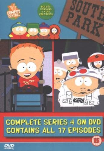 South Park: Series 4 DVD (2001) Trey Parker Cert 15 4 Discs Pre-Owned Region 2