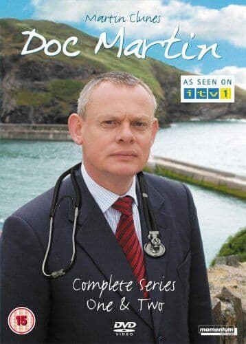 Doc Martin: The Complete Series 1 And 2 DVD (2006) Martin Clunes Cert 15 4 Pre-Owned Region 2