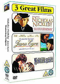 Nicholas Nickleby/Jane Eyre/Wuthering Heights DVD (2007) Anna Calder-Marshall, Pre-Owned Region 2