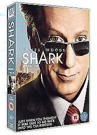 Shark: Season 1 DVD (2008) James Woods Cert 15 3 Discs Pre-Owned Region 2