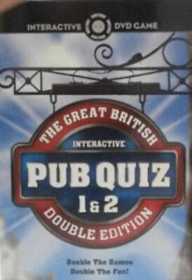 Great British Pub Quiz - 1 And 2 DVD Pre-Owned Region 2