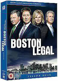 Boston Legal: Season 4 DVD (2008) James Spader Cert 15 5 Discs Pre-Owned Region 2
