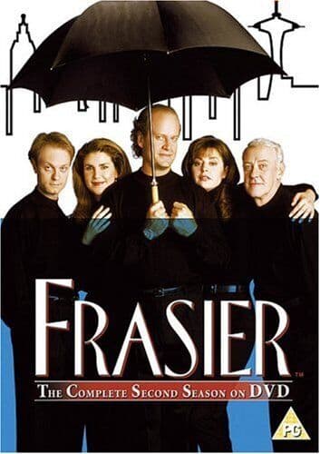 Frasier: The Complete Season 2 DVD (2008) Kelsey Grammer, MacKenzie (DIR) Cert Pre-Owned Region 2