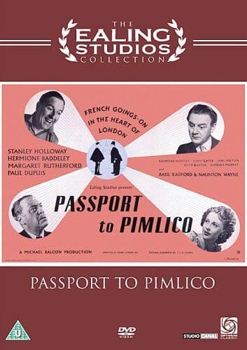 Passport To Pimlico DVD (2006) Stanley Holloway, Cornelius (DIR) Cert U Pre-Owned Region 2